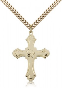 Cross Pendant, Gold Filled [BL6751]