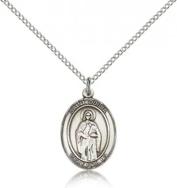 St. Odilia Medal, Sterling Silver, Medium [BL2983]