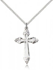 Cross Pendant, Sterling Silver [BL4774]