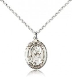 St. Monica Medal, Sterling Silver, Medium [BL2947]