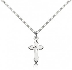 Cross Pendant, Sterling Silver [BL5459]