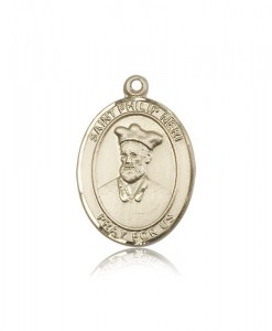 St. Philip Neri Medal, 14 Karat Gold, Large [BL3078]