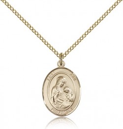 St. Ann Medal, Gold Filled, Medium [BL0730]