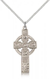 Kilklispeen Cross Pendant, Sterling Silver [BL4314]