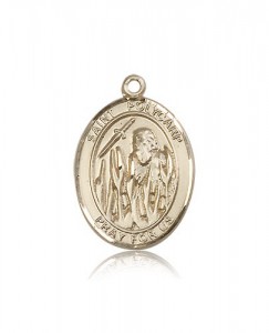 St. Polycarp of Smyrna Medal, 14 Karat Gold, Large [BL3132]