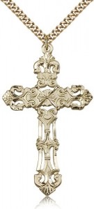 Cross Pendant, Gold Filled [BL4712]