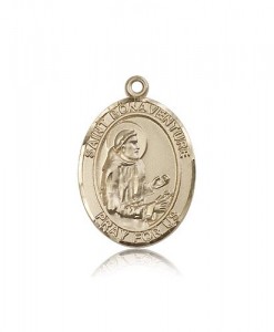 St. Bonaventure Medal, 14 Karat Gold, Large [BL0933]