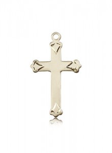 Cross Pendant, 14 Karat Gold [BL4726]