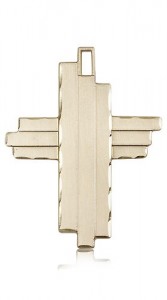Cross Pendant, 14 Karat Gold [BL6803]