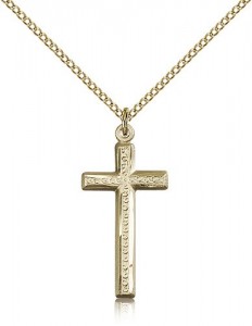 Cross Pendant, Gold Filled [BL6693]