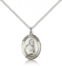 St. Peter the Apostle Medal, Sterling Silver, Medium [BL3067]