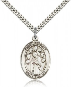 St. Felicity Medal, Sterling Silver, Large [BL1759]