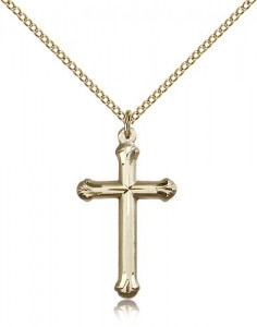 Cross Pendant, Gold Filled [BL6702]