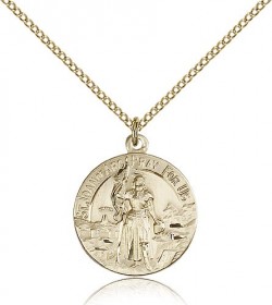 St. Joan of Arc Medal, Gold Filled [BL4194]