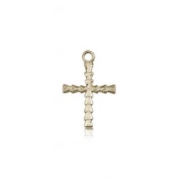 Cross Pendant, 14 Karat Gold [BL6815]