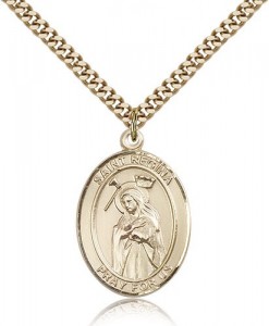 St. Regina Medal, Gold Filled, Large [BL3198]
