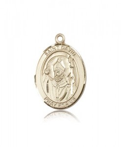 St. David of Wales Medal, 14 Karat Gold, Large [BL1565]