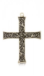 Cross Pendant, 14 Karat Gold [BL6715]