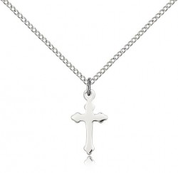 Cross Pendant, Sterling Silver [BL5456]