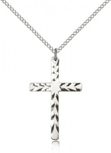 Cross Pendant, Sterling Silver [BL6430]