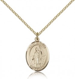 St. Patrick Medal, Gold Filled, Medium [BL3001]