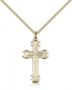 Cross Pendant, Gold Filled [BL6762]