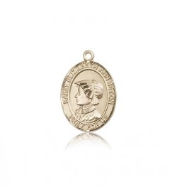 St. Elizabeth Ann Seton Medal, 14 Karat Gold, Medium [BL1692]
