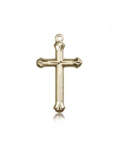 Cross Pendant, 14 Karat Gold [BL6703]