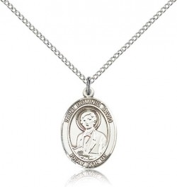 St. Dominic Savio Medal, Sterling Silver, Medium [BL1608]