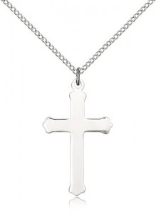 Cross Pendant, Sterling Silver [BL4729]