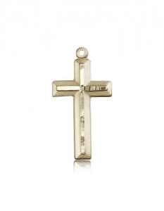 Cross Pendant, 14 Karat Gold [BL6652]