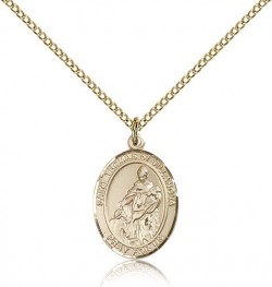 St. Thomas of Villanova Medal, Gold Filled, Medium [BL3800]