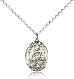 St. Daniel Medal, Sterling Silver, Medium [BL1563]