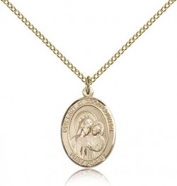 Our Lady of Good Counsel Medal, Gold Filled, Medium [BL0295]
