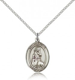 St. Rachel Medal, Sterling Silver, Medium [BL3148]