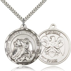 St. Joseph National Guard Medal, Sterling Silver [BL4225]