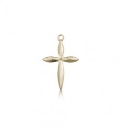 Cross Pendant, 14 Karat Gold [BL4029]