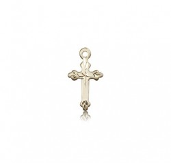 Cross Pendant, 14 Karat Gold [BL5464]