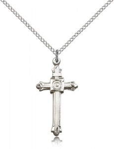 Cross Pendant, Sterling Silver [BL6668]