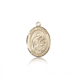 St. Aloysius Gonzaga Medal, 14 Karat Gold, Medium [BL0655]