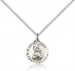 St. Jude Medal, Sterling Silver [BL6400]