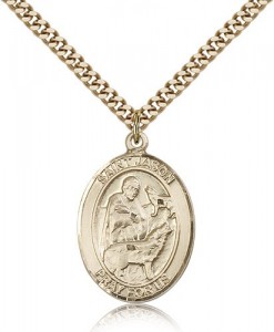 St. Jason Medal, Gold Filled, Large [BL2181]
