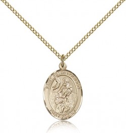 St. Peter Nolasco Medal, Gold Filled, Medium [BL3055]