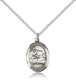 St. Joshua Medal, Sterling Silver, Medium [BL2455]