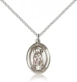 St. Ronan Medal, Sterling Silver, Medium [BL3292]