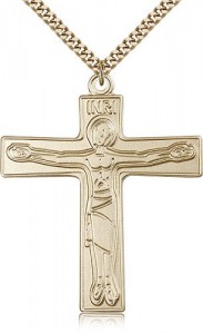 Cursillio Cross Pendant, Gold Filled [BL6223]