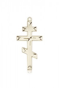 Cross Pendant, 14 Karat Gold [BL4322]