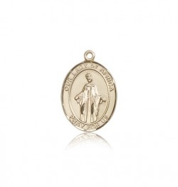 Our Lady of Africa Medal, 14 Karat Gold, Medium [BL0247]