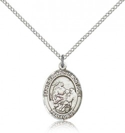 St. Bernard of Montjoux Medal, Sterling Silver, Medium [BL0922]