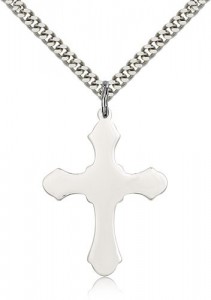 Cross Pendant, Sterling Silver [BL6756]